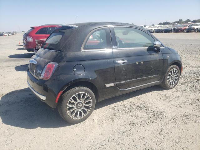 3C3CFFER2DT707555 - 2013 FIAT 500 LOUNGE BLACK photo 3