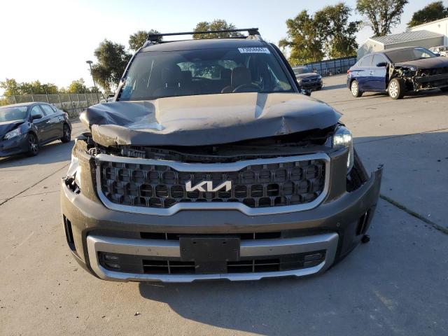 5XYP5DGC9PG403373 - 2023 KIA TELLURIDE SX GRAY photo 5