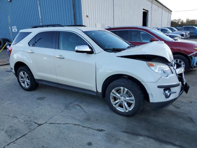 1GNALBEK0FZ123634 - 2015 CHEVROLET EQUINOX LT WHITE photo 4