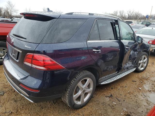 4JGDA5HB8HA954000 - 2017 MERCEDES-BENZ GLE 350 4MATIC BLUE photo 3