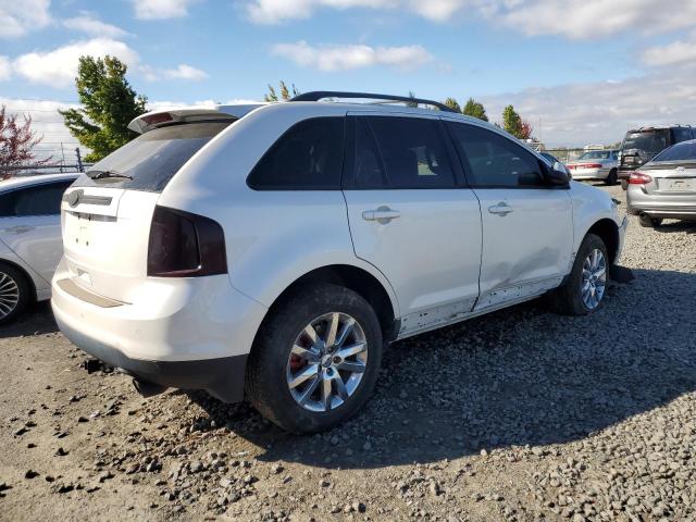 2FMDK4KC1BBB41604 - 2011 FORD EDGE LIMITED WHITE photo 3