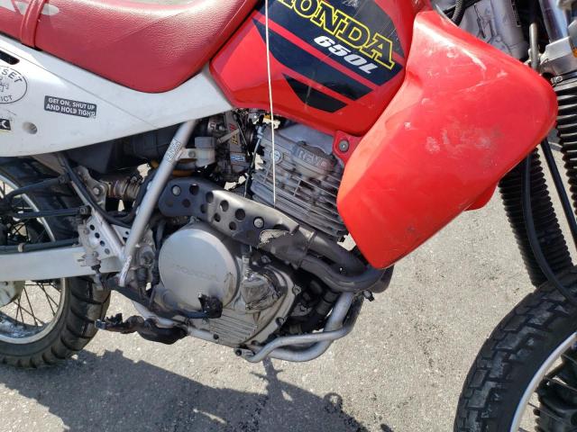 JH2RD06151K900353 - 2001 HONDA XR650 L RED photo 9