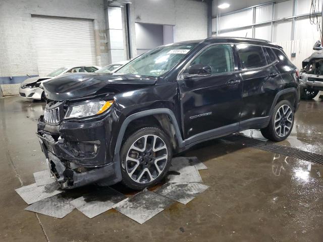 3C4NJDCB6JT337008 - 2018 JEEP COMPASS LIMITED BLACK photo 1