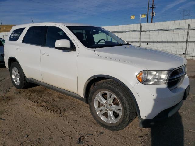 1C4RDJAG2DC695177 - 2013 DODGE DURANGO SXT WHITE photo 4