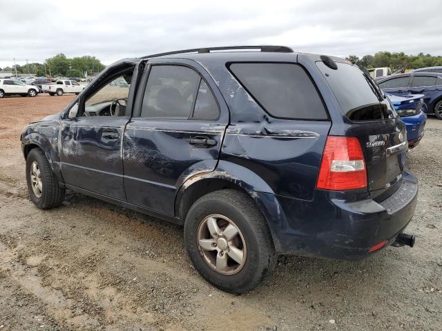 KNDJD735685826360 - 2008 KIA SORENTO EX BLUE photo 2