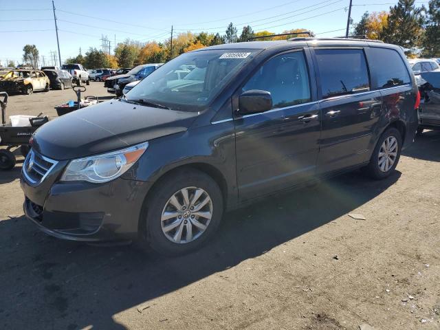 2C4RVABG3CR391731 - 2012 VOLKSWAGEN ROUTAN SE CHARCOAL photo 1