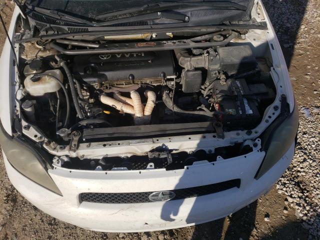 JTKDE167280257937 - 2008 TOYOTA SCION TC WHITE photo 11