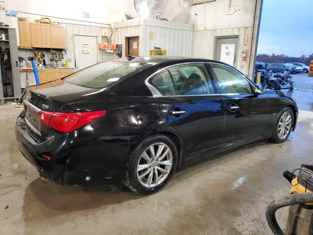 JN1BV7AP7EM678603 - 2014 INFINITI Q50 BASE BLACK photo 3