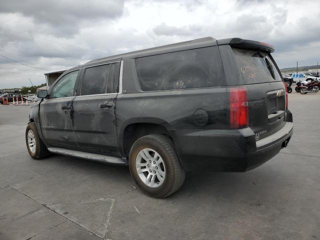 1GNSCHKC7JR339798 - 2018 CHEVROLET SUBURBAN C1500 LT BLACK photo 2