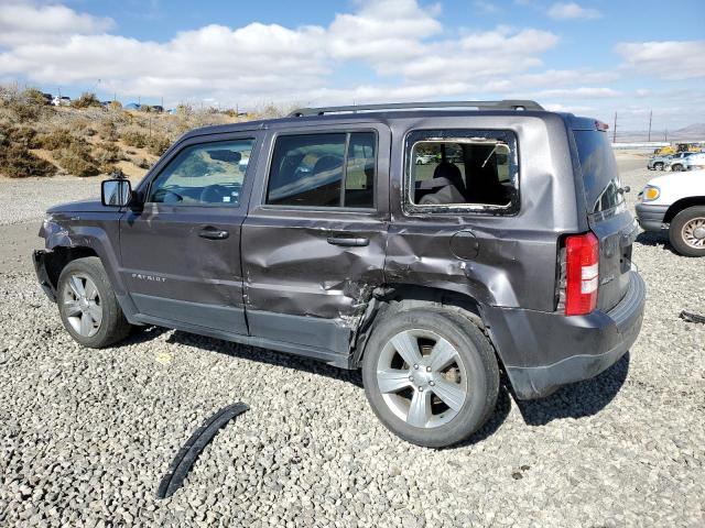 1C4NJRFB7GD661804 - 2016 JEEP PATRIOT LATITUDE GRAY photo 2