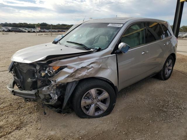 2HNYD2H37DH506809 - 2013 ACURA MDX TECHNOLOGY SILVER photo 1