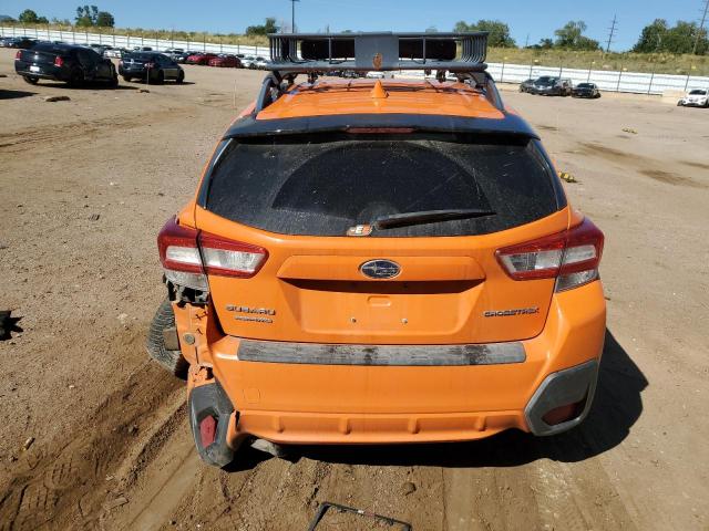 JF2GTABC0JG293668 - 2018 SUBARU CROSSTREK PREMIUM ORANGE photo 6