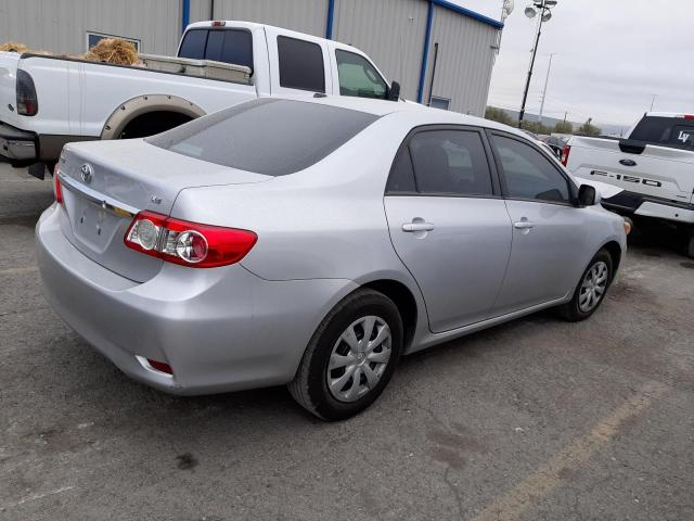 2T1BU4EE7BC552094 - 2011 TOYOTA COROLLA BASE SILVER photo 3