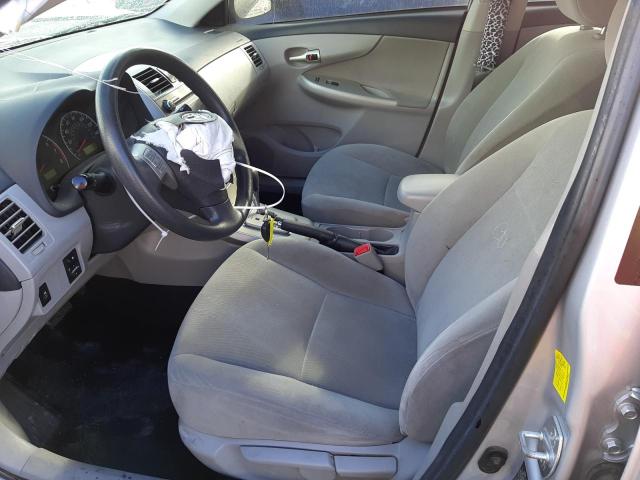 2T1BU4EE7BC552094 - 2011 TOYOTA COROLLA BASE SILVER photo 7