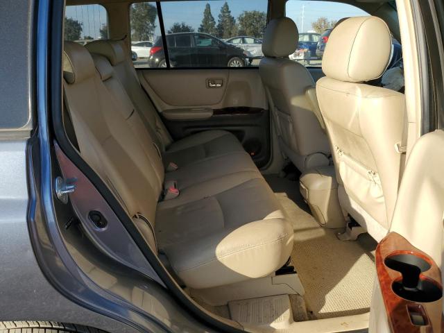 JTEEW21A660019082 - 2006 TOYOTA HIGHLANDER HYBRID BLUE photo 10