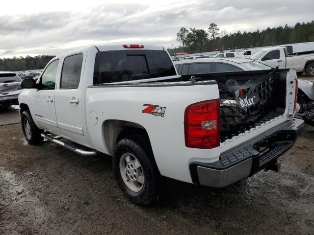 2GCEK13M571526935 - 2007 CHEVROLET SILVERADO K1500 CREW CAB WHITE photo 2