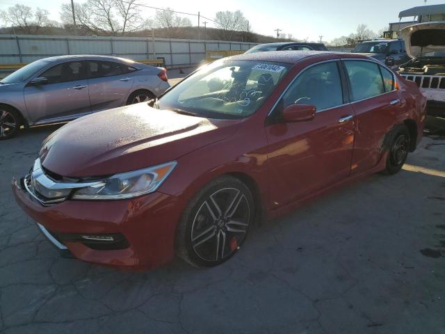 1HGCR2F11HA156392 - 2017 HONDA ACCORD SPORT SPECIAL EDITION RED photo 1