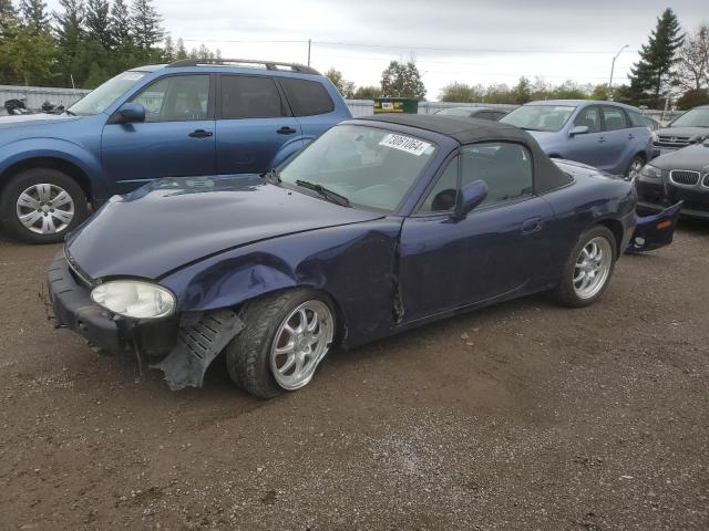 JM1NB353540403837 - 2004 MAZDA MX-5 MIATA BASE BLUE photo 1
