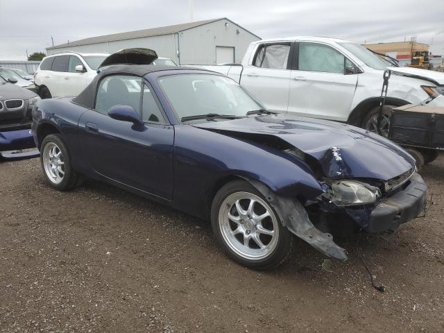 JM1NB353540403837 - 2004 MAZDA MX-5 MIATA BASE BLUE photo 4