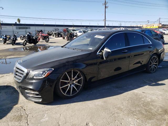 WDDUG6GB9JA348887 - 2018 MERCEDES-BENZ S 450 BLACK photo 1