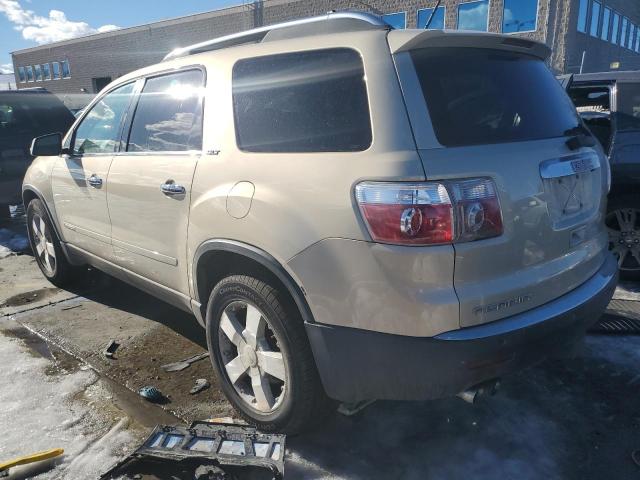 1GKEV33768J132143 - 2008 GMC ACADIA SLT-2 GOLD photo 2