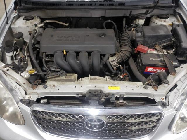 1NXBR32E47Z814112 - 2007 TOYOTA COROLLA CE SILVER photo 11