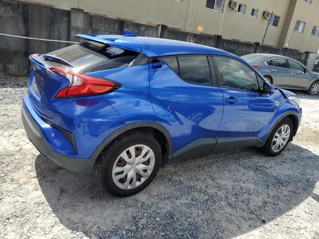 JTNKHMBX8K1022596 - 2019 TOYOTA C-HR XLE BLUE photo 3