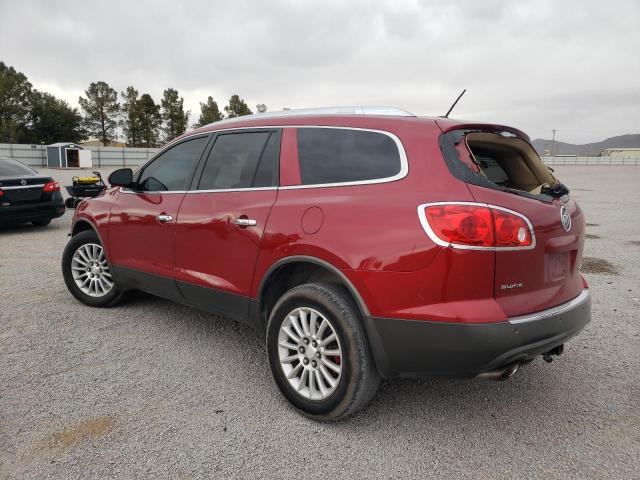 5GAKRCEDXCJ139662 - 2012 BUICK ENCLAVE RED photo 2