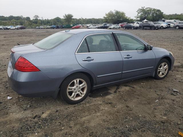 1HGCM56777A165102 - 2007 HONDA ACCORD EX BLUE photo 3