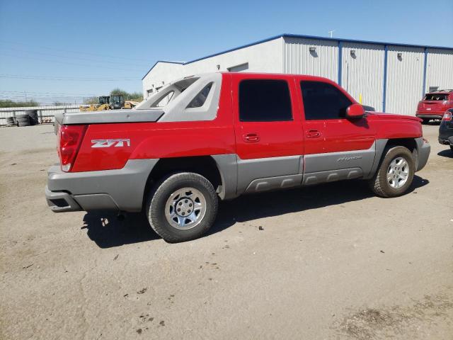 3GNEK13T82G358951 - 2002 CHEVROLET AVALANCHE K1500 RED photo 3