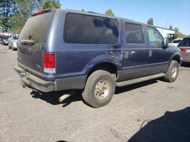 1FMNU41S83EA16158 - 2003 FORD EXCURSION XLT BLUE photo 3