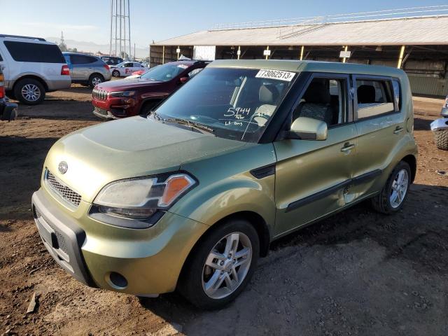 KNDJT2A28B7308115 - 2011 KIA SOUL + GREEN photo 1