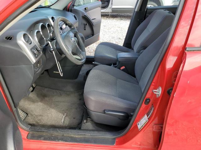 2T1KR32E55C329279 - 2005 TOYOTA COROLLA MA XR RED photo 7