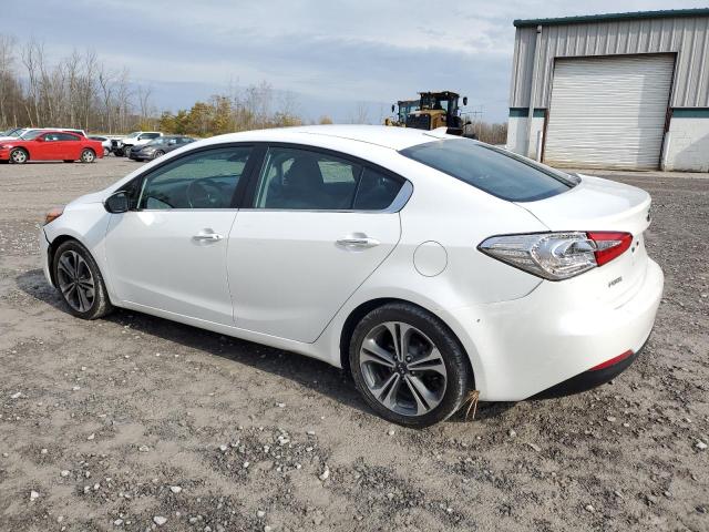 KNAFZ4A89F5355690 - 2015 KIA FORTE EX WHITE photo 2