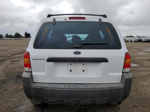 1FMYU02Z85DA05767 - 2005 FORD ESCAPE XLS WHITE photo 6