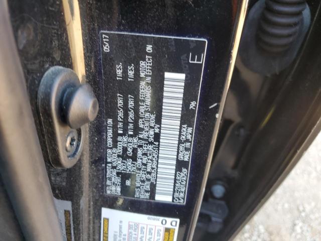 JTEBU5JR6H5455114 - 2017 TOYOTA 4RUNNER SR5/SR5 PREMIUM 黑色 照片 13