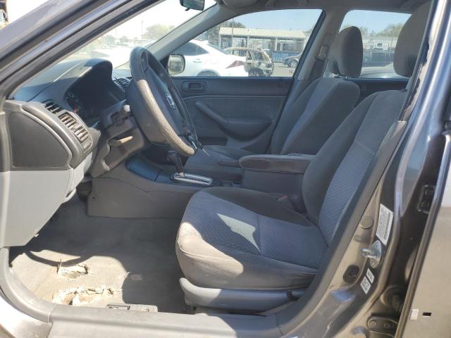 2HGES16325H583103 - 2005 HONDA CIVIC DX VP ნაცრისფერი ფოტო 7