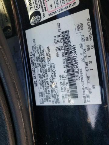 3LNHL2GC6BR758445 - 2011 LINCOLN MKZ BLACK photo 12