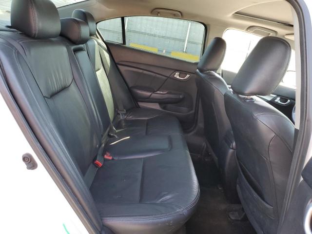 19XFB2F95EE210467 - 2014 HONDA CIVIC EXL თეთრი ფოტო 10