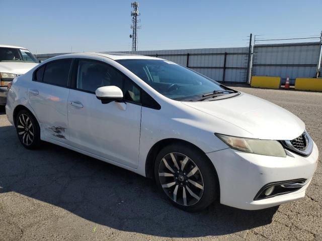 19XFB2F95EE210467 - 2014 HONDA CIVIC EXL თეთრი ფოტო 4