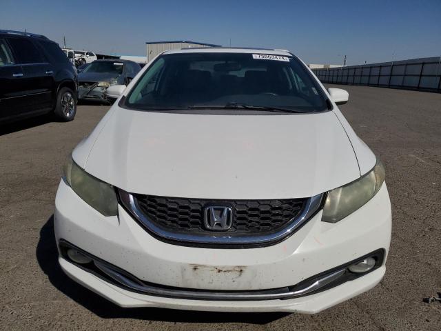 19XFB2F95EE210467 - 2014 HONDA CIVIC EXL თეთრი ფოტო 5