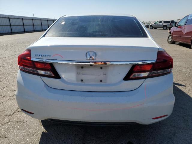 19XFB2F95EE210467 - 2014 HONDA CIVIC EXL თეთრი ფოტო 6