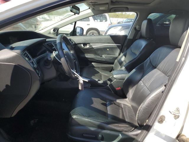 19XFB2F95EE210467 - 2014 HONDA CIVIC EXL თეთრი ფოტო 7