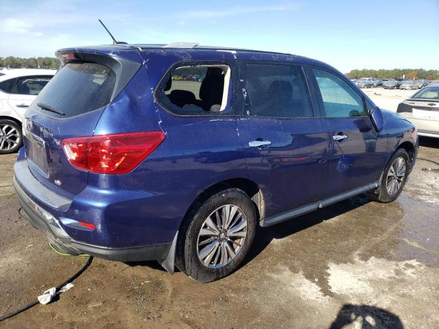 5N1DR2MN3JC620121 - 2018 NISSAN PATHFINDER S BLUE photo 3