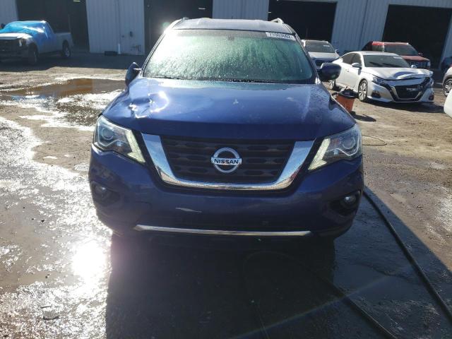 5N1DR2MN3JC620121 - 2018 NISSAN PATHFINDER S BLUE photo 5