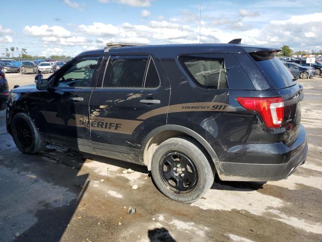 1FM5K8ATXHGC35415 - 2017 FORD EXPLORER POLICE INTERCEPTOR 黑色 照片 2
