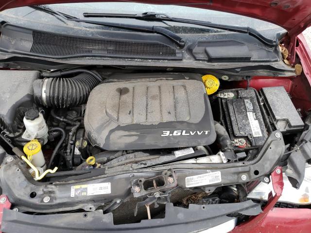 2C4RC1BG8GR245403 - 2016 CHRYSLER TOWN & COU TOURING 红色 照片 12