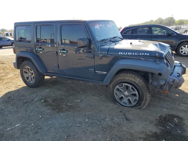 1C4BJWFG9JL840582 - 2018 JEEP WRANGLER RUBICON GRAY photo 4