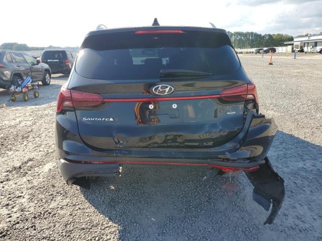 5NMS2DAJ1MH361261 - 2021 HYUNDAI SANTA FE SEL BLACK photo 6