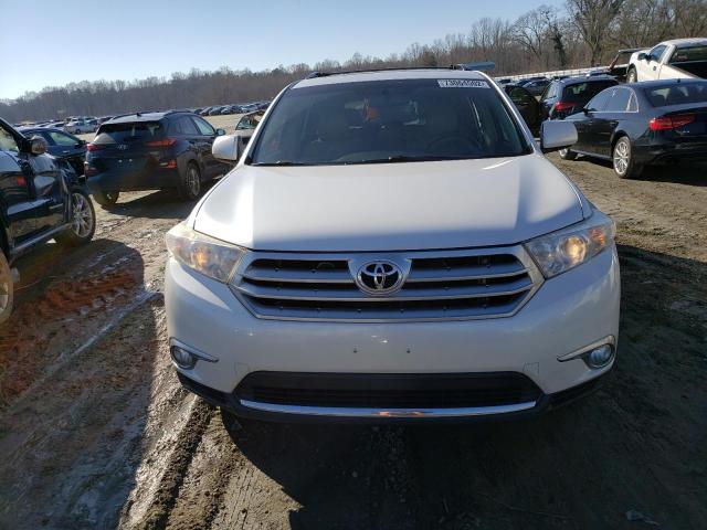 5TDBK3EH9CS130086 - 2012 TOYOTA HIGHLANDER BASE WHITE photo 5